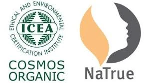 alcuni loghi di certificazioni biologiche, vegan etc..