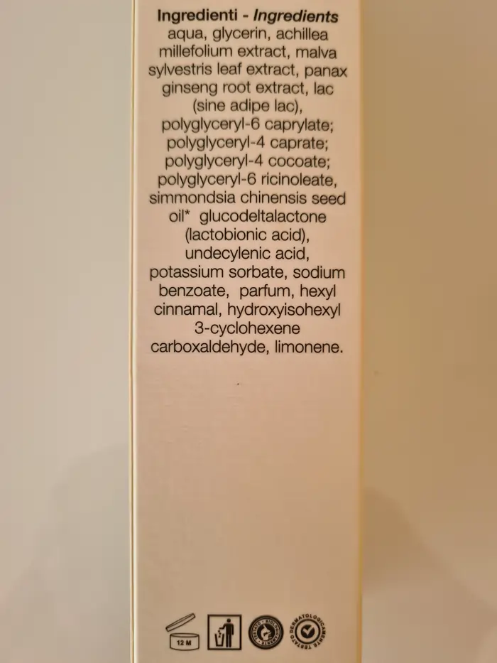 immagine di un'etichetta di un prodotto
